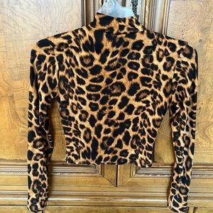 Windsor Cheetah Print Long Sleeve Size XS/S